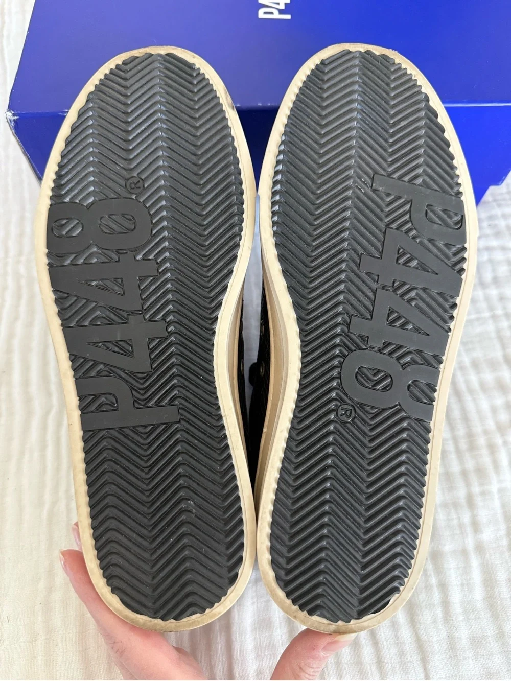 NIB P448 Jack Cheope Nero Sneakers Size 39